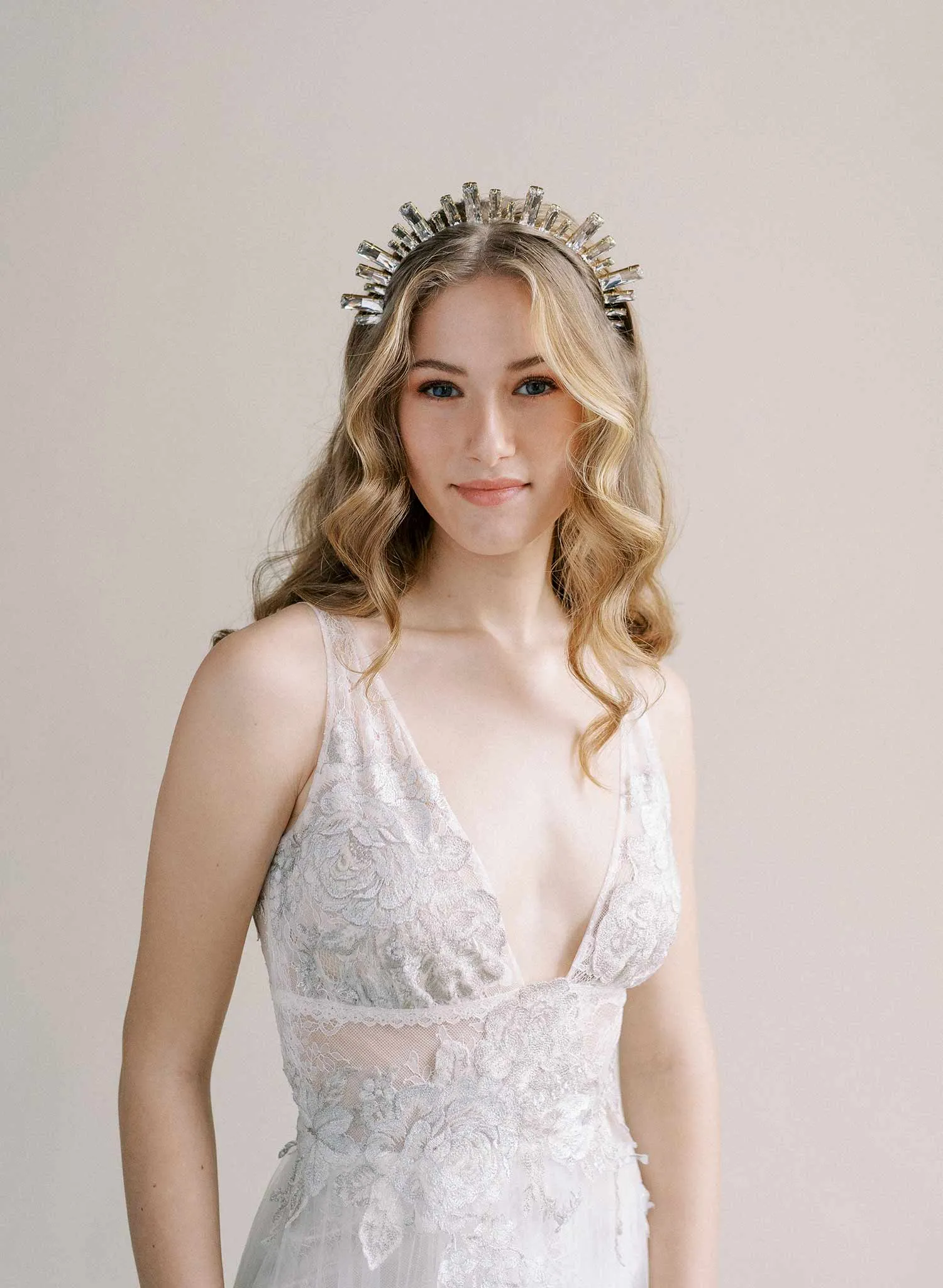 Crystal skyline bridal tiara - Style #2563