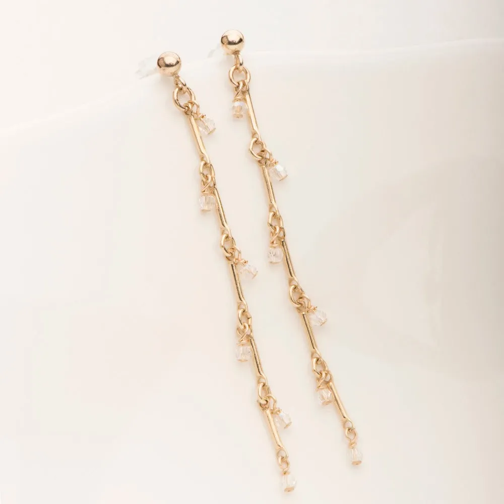 Crystalline Bamboo Earring