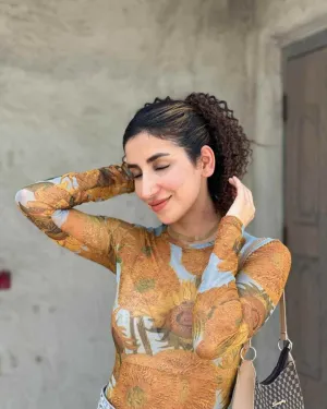 Curly Hair Topknot Extensions ?C Wrap Around