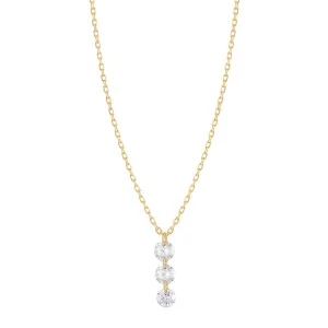 Dana?? 18K Gold Necklace w. Diamonds