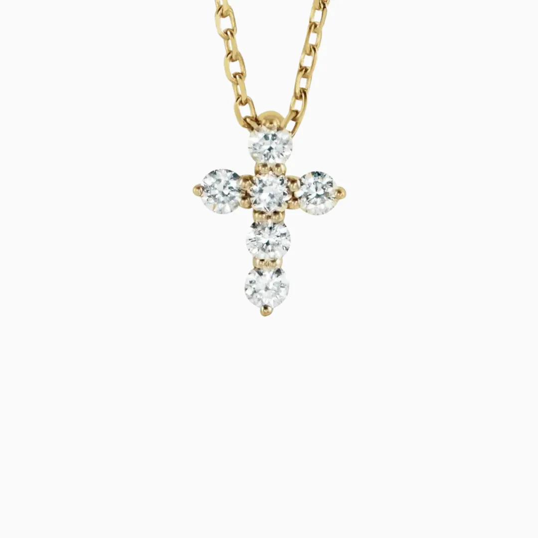 Diamond Cross Necklace