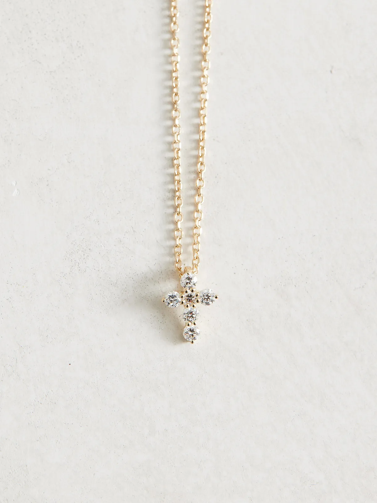 Diamond Cross Necklace