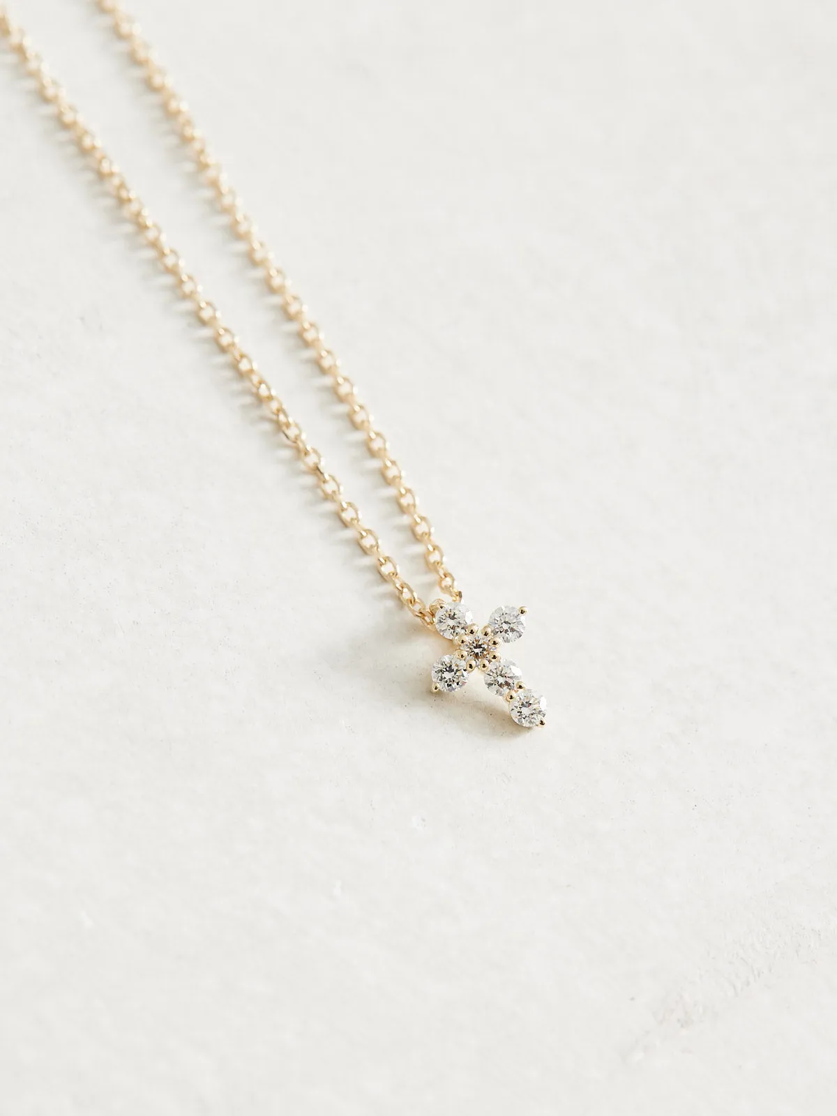 Diamond Cross Necklace