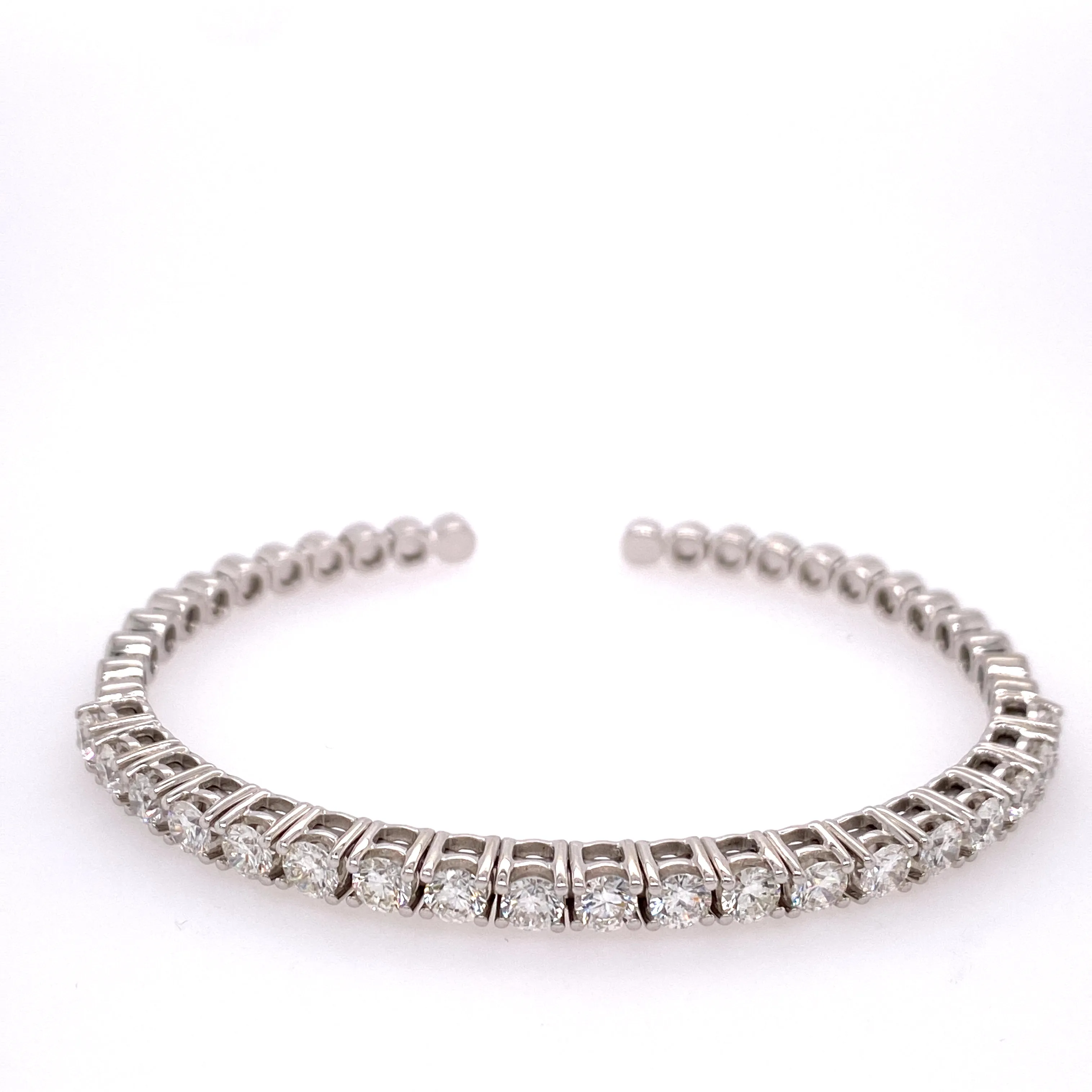 Diamond cuff bracelet