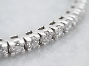 Diamond Encrusted Tennis Bracelet