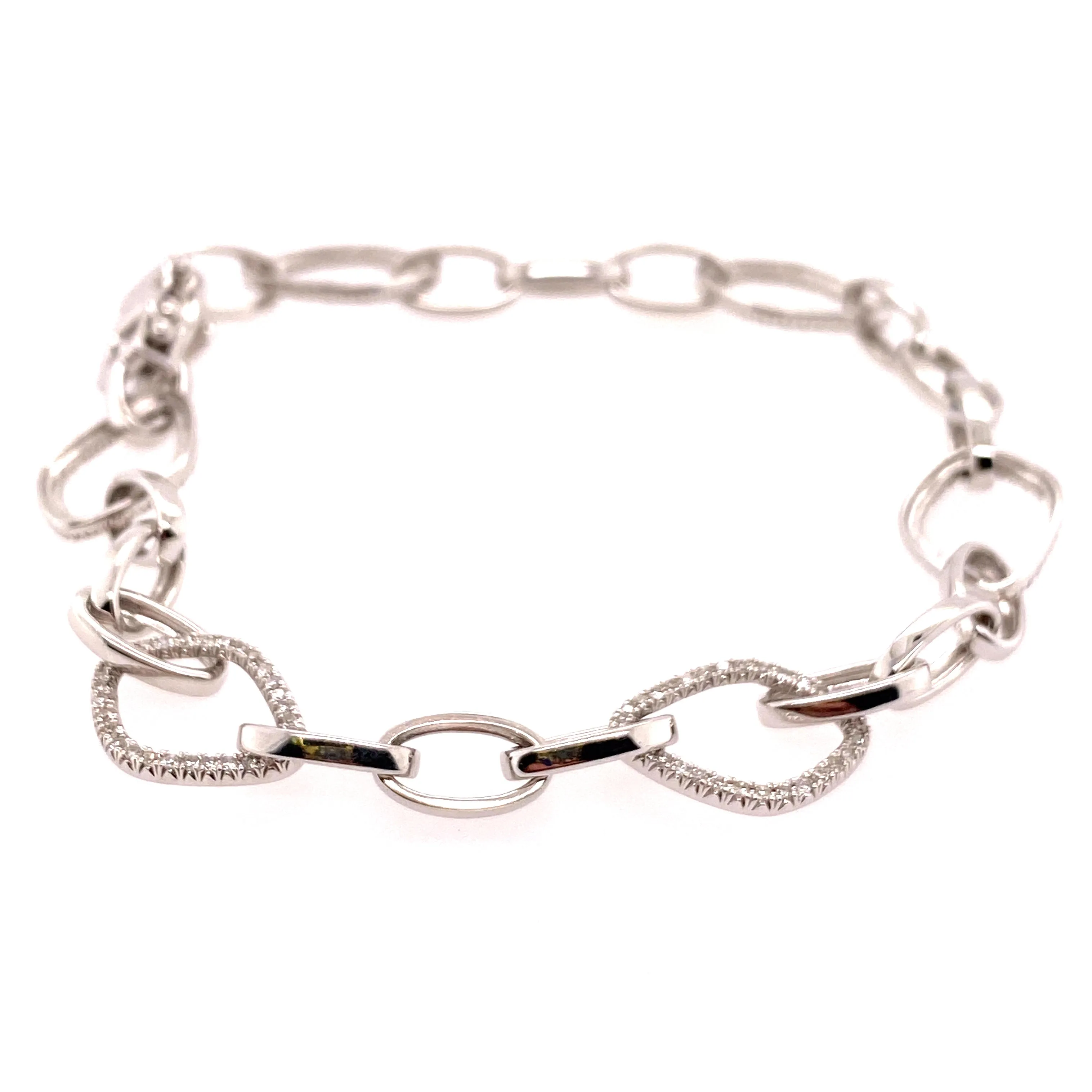 Diamond Link Bracelet
