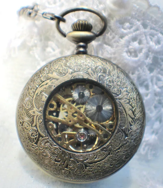 Dragon Mechanical Pocket Watch