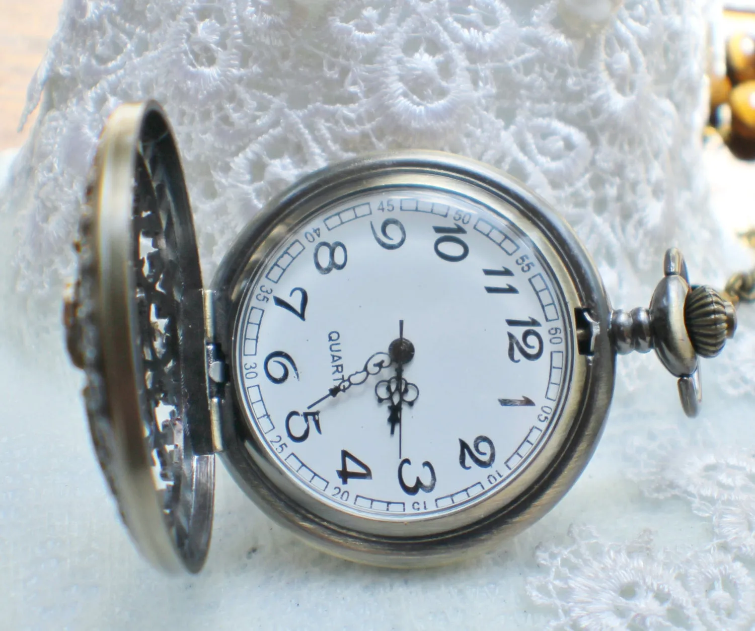 Dragon Pocket Watch Battery Operated