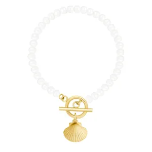 Dulce Shell TBar Bracelet