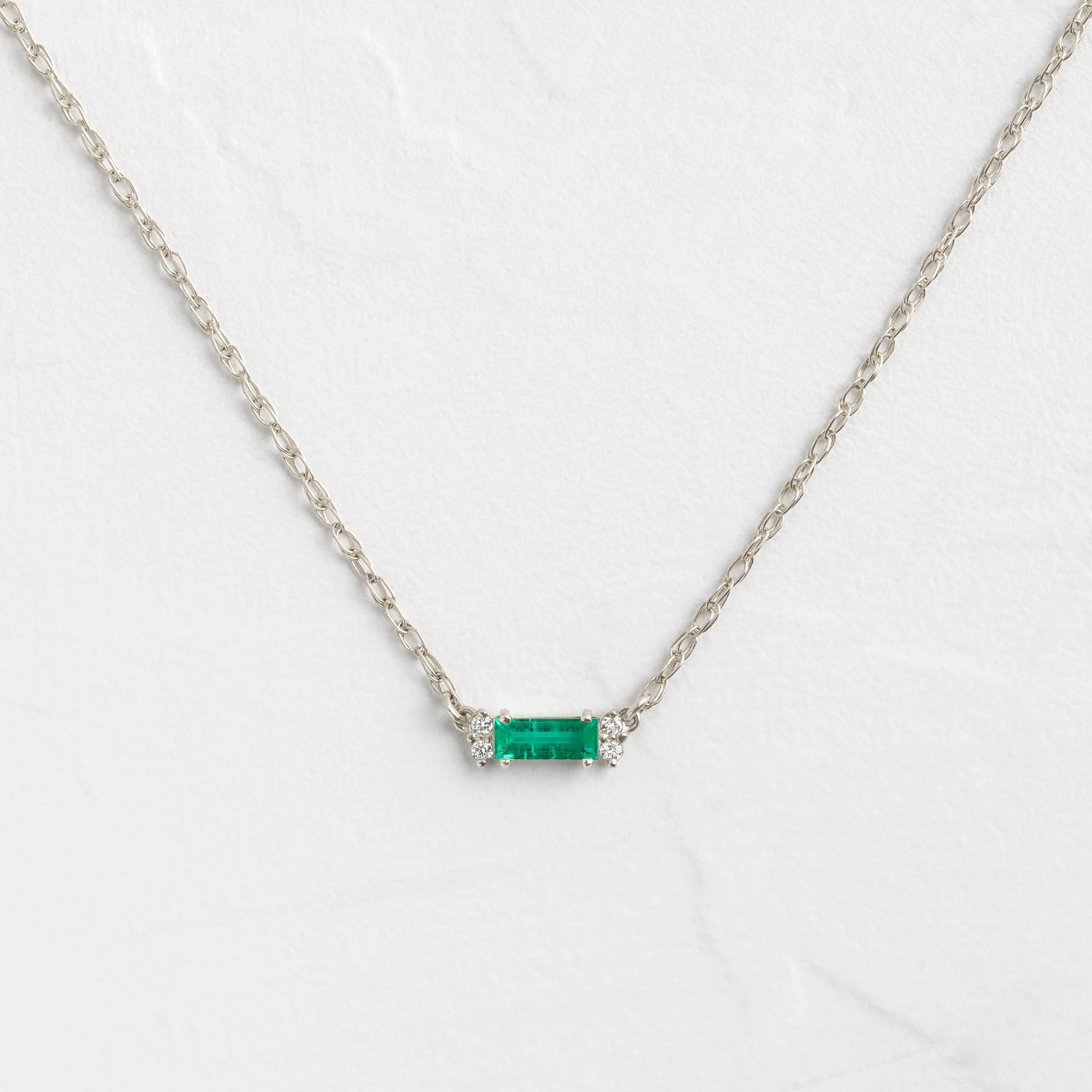 Emerald Spring Necklace - In Stock