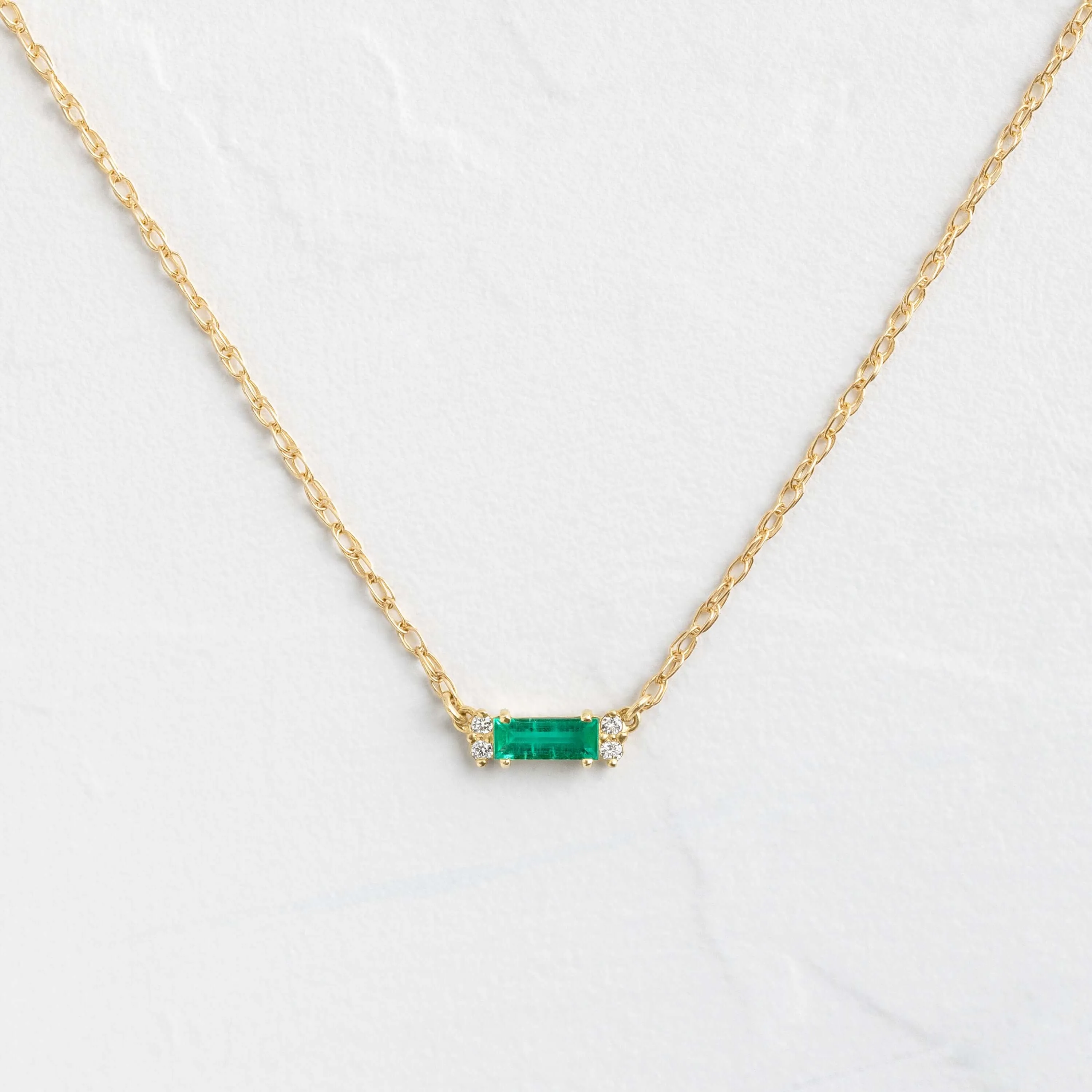 Emerald Spring Necklace - In Stock