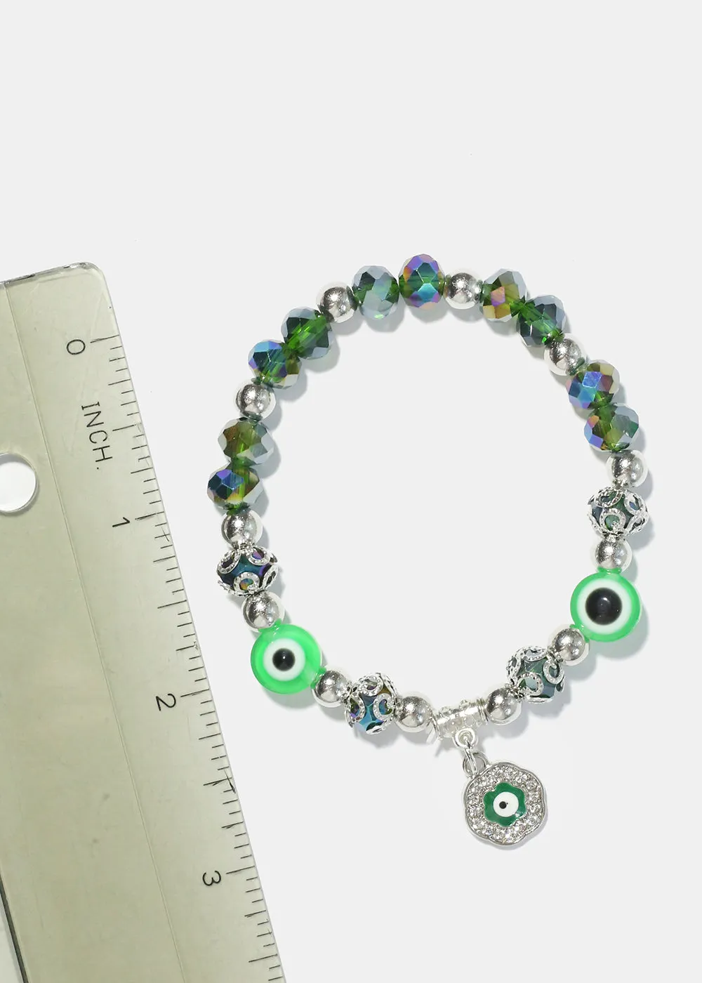 Evil Eye Bracelet & Earring Set