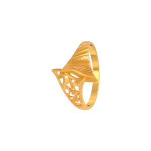 Exceptionally Crafted Unique Design Gold Ring For Women Online