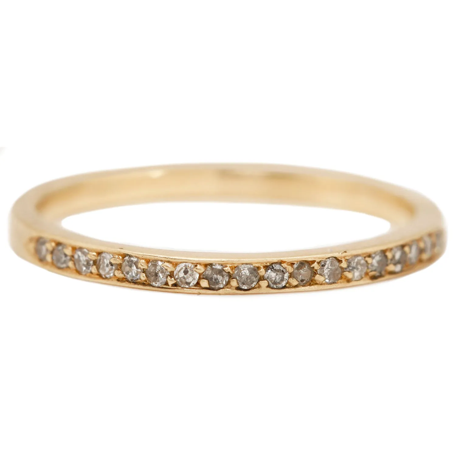 Fancy Pav?? Half Eternity Band