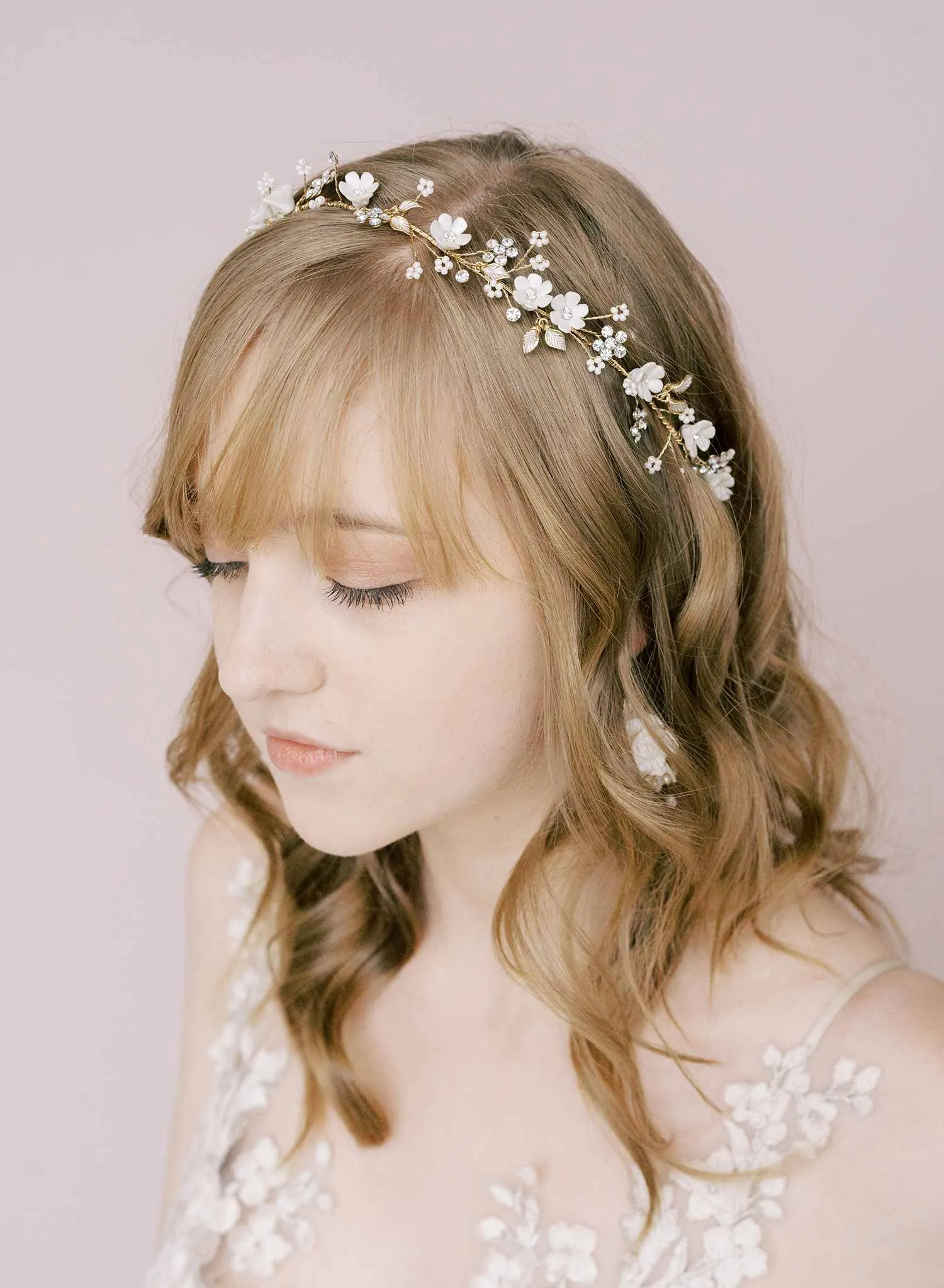 Flower fields hair vine - Style #2134