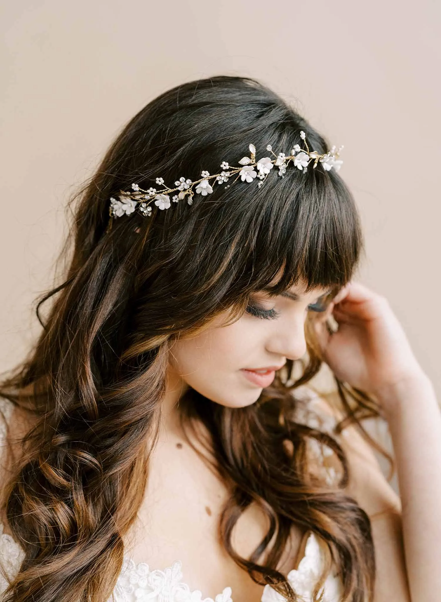 Flower fields hair vine - Style #2134