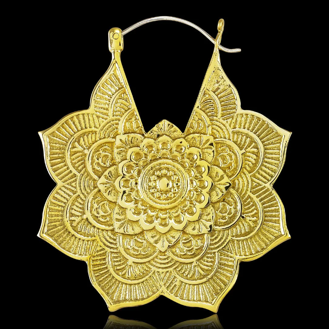 Flower Mandala - Silver Posts