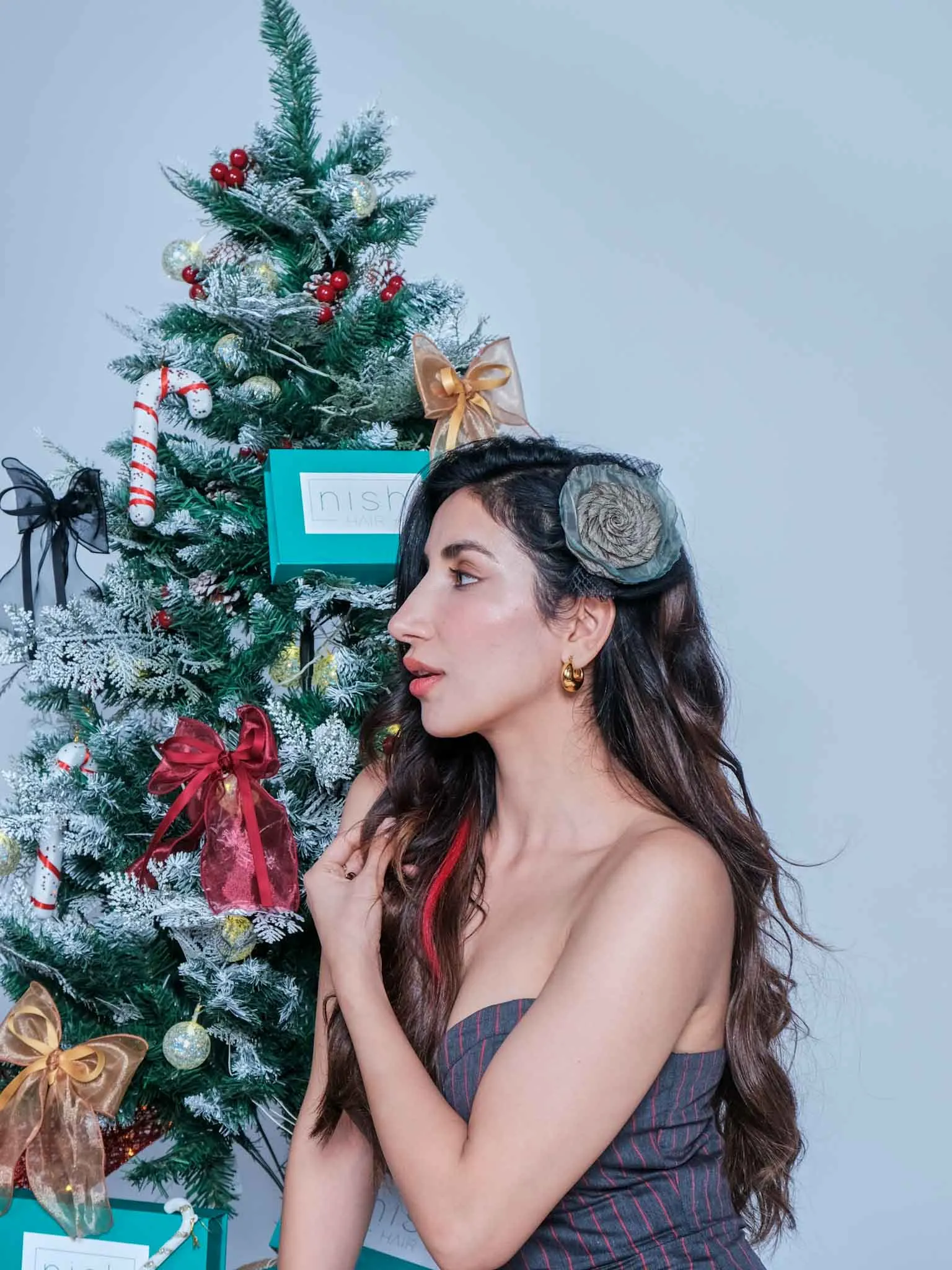 Flower Shaped Hair Clip | Nish Hair