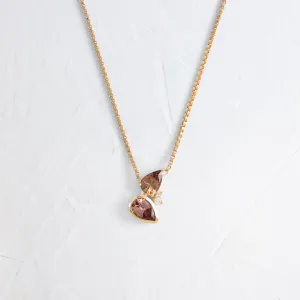Foothold Necklace in Warm Sapphire