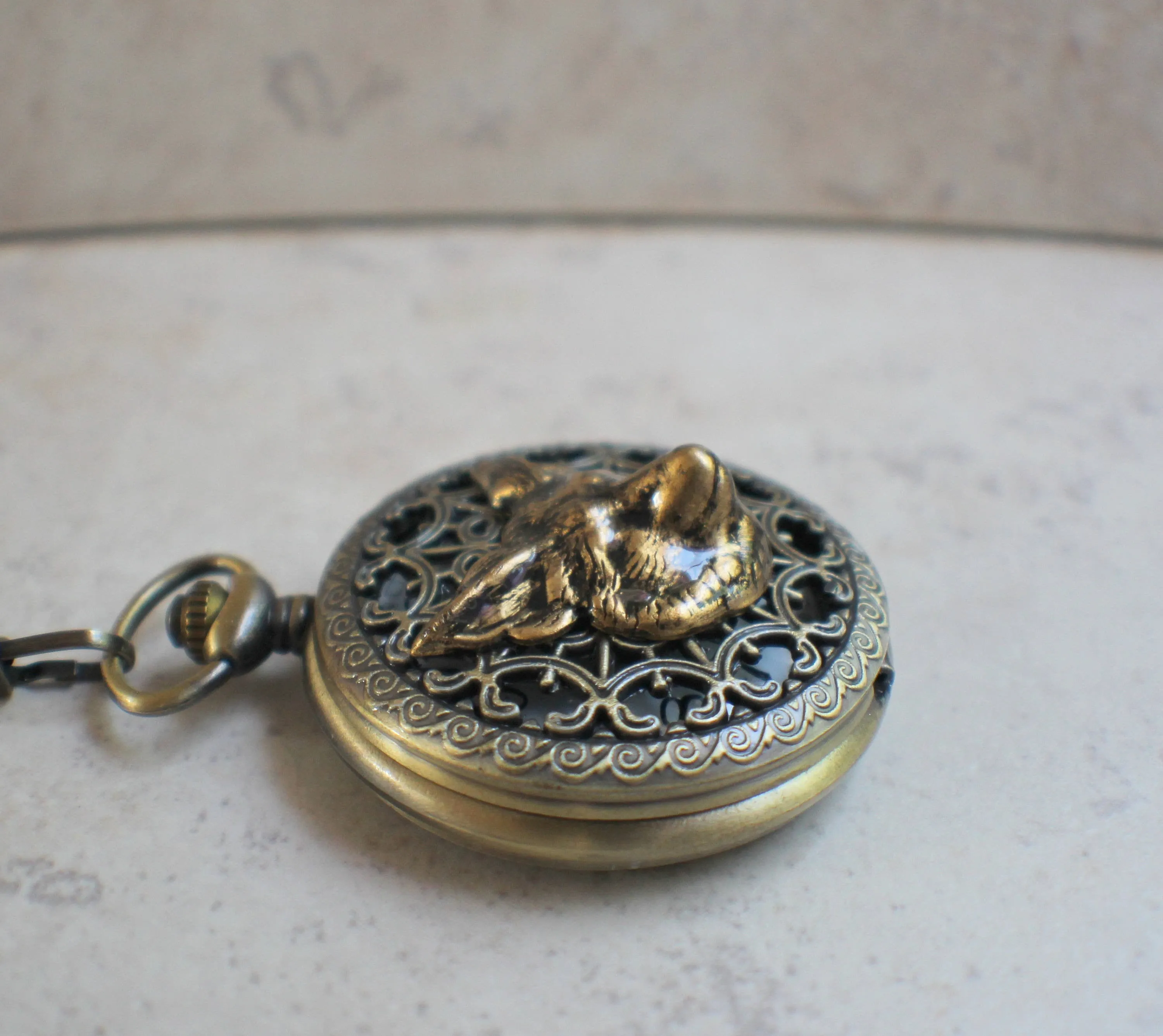 Fox Battery Pocket Watch