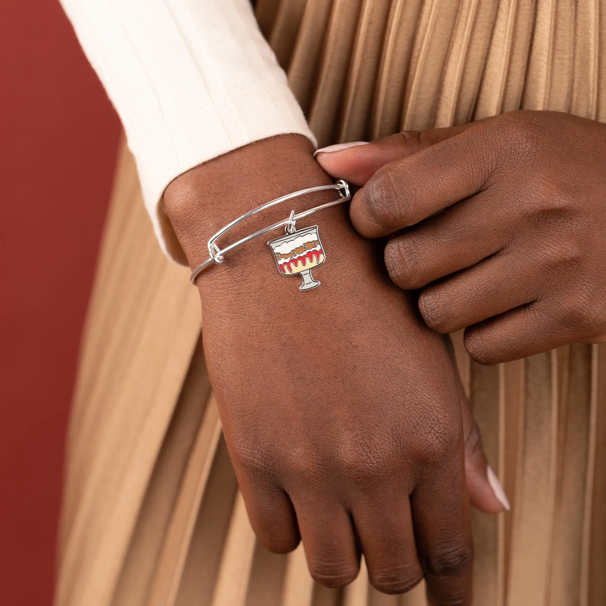 FRIENDS? English Trifle Charm Bangle
