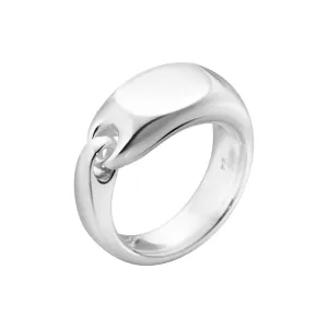 Georg Jensen Reflect Sterling Silver Signet Ring