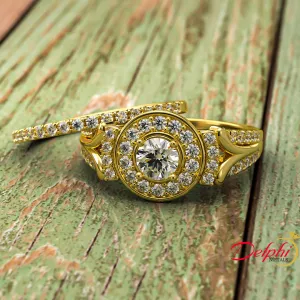 Gold Bridal Set - 01US93A