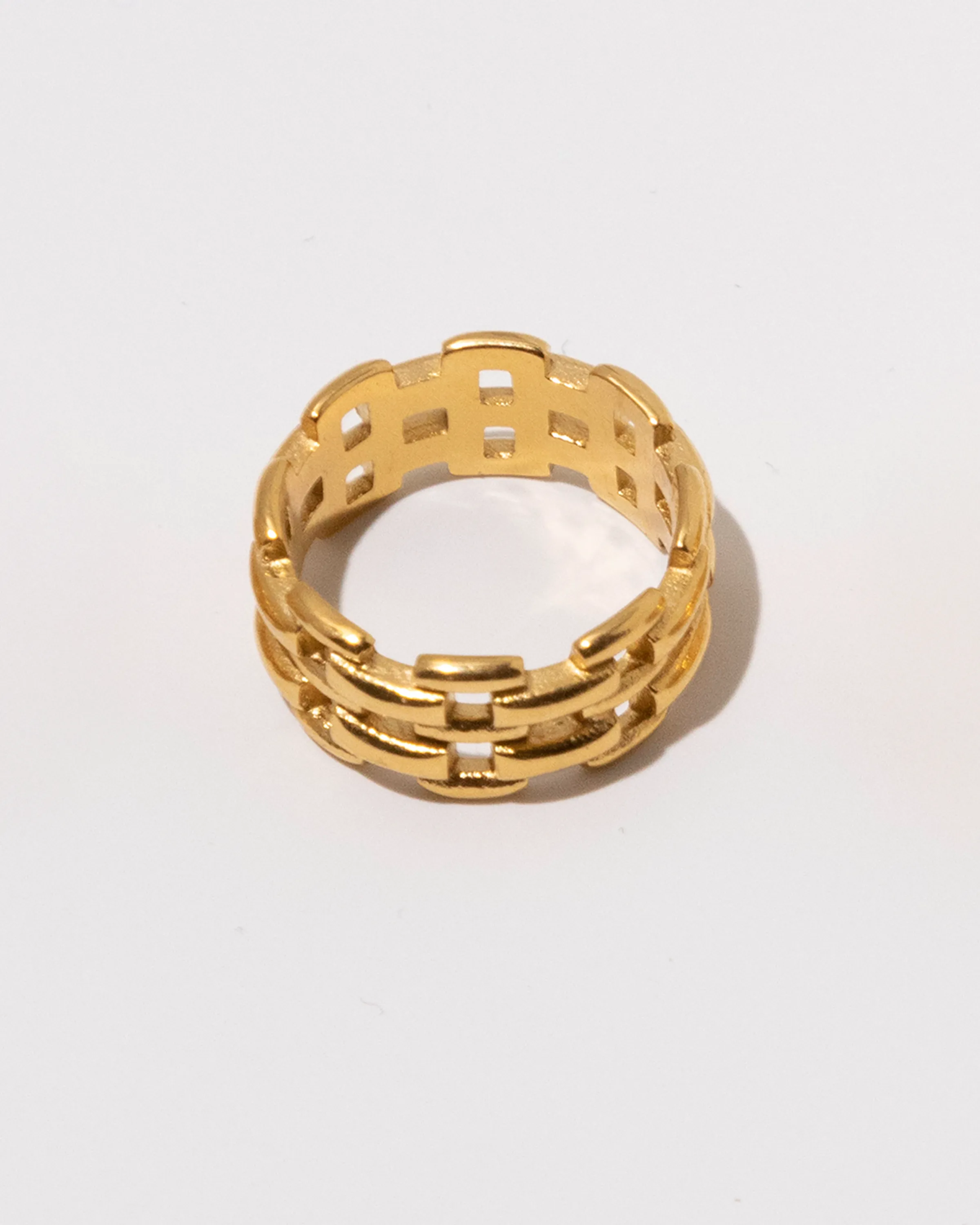 Gold Chain Ring