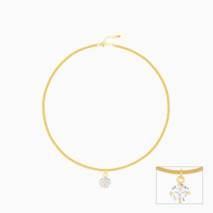 Golden Dangling Charm Anklet