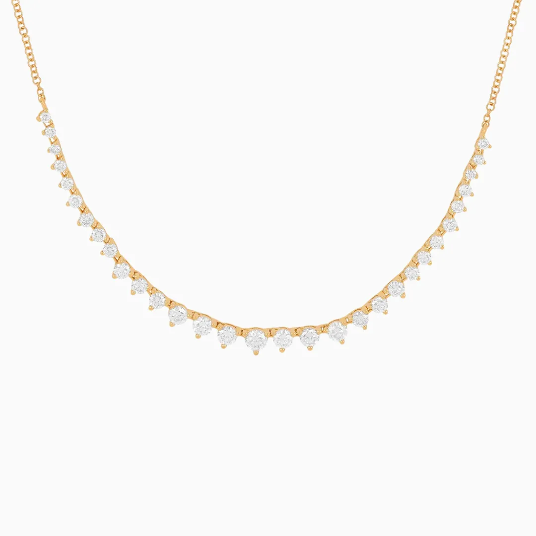 Graduated Diamond Necklace