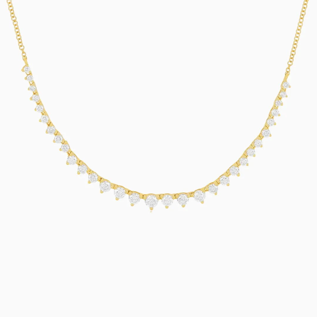 Graduated Diamond Necklace