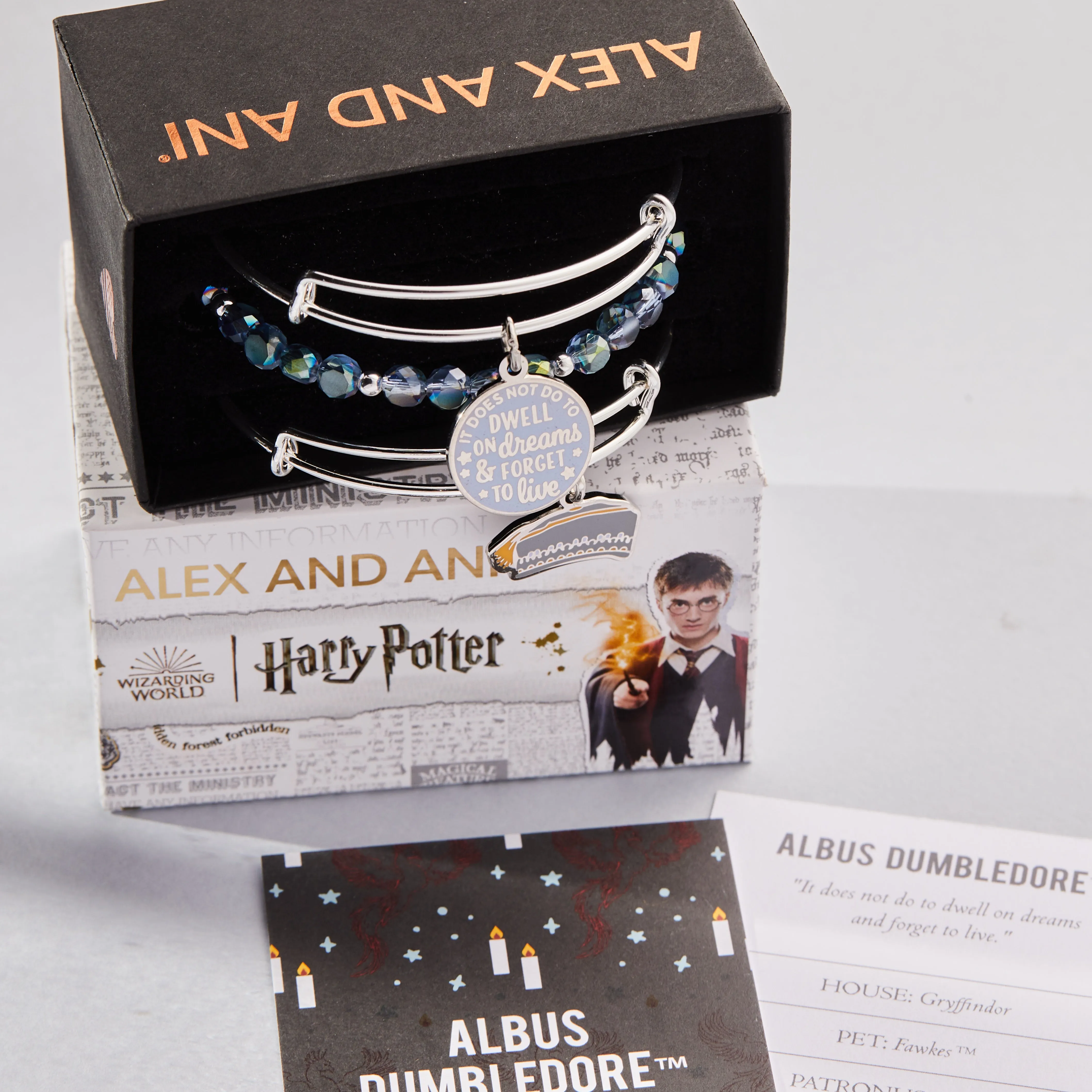 Harry Potter? Dumbledore Bangle Bracelets, Set of 3