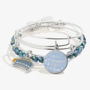 Harry Potter? Dumbledore Bangle Bracelets, Set of 3