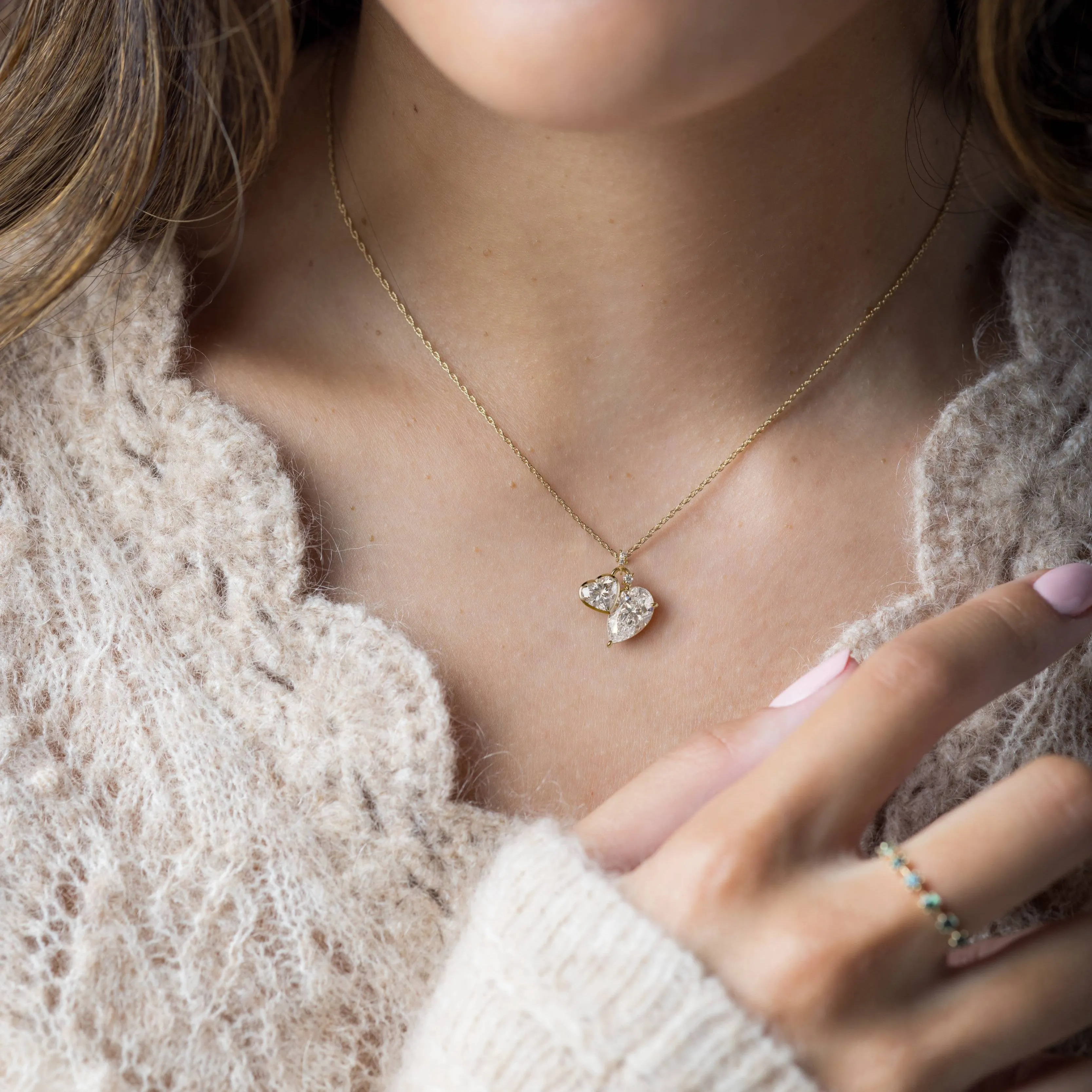 Heart to Heart Necklace