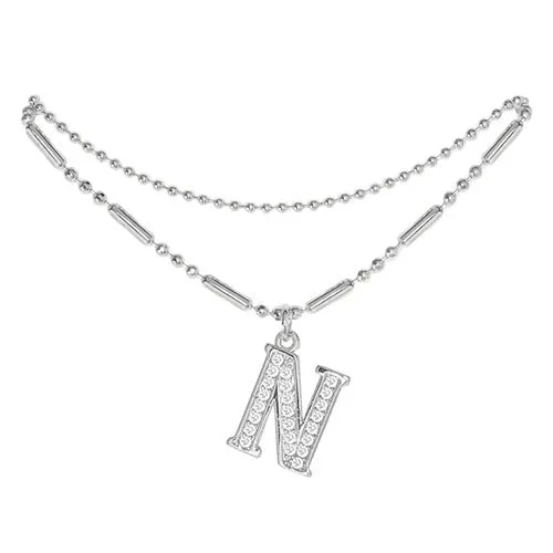 Initial Anklet Silver