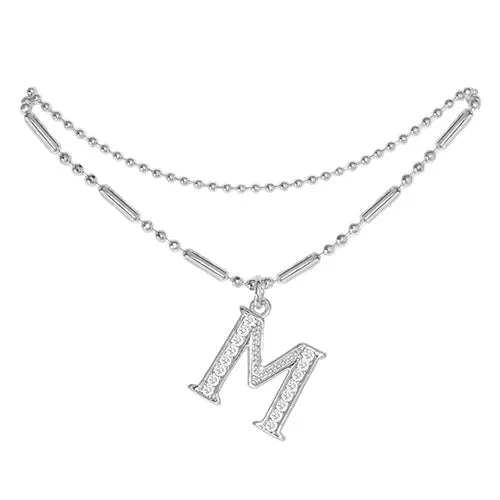 Initial Anklet Silver
