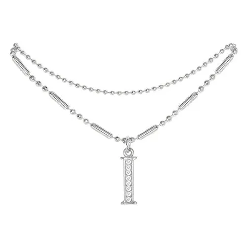 Initial Anklet Silver