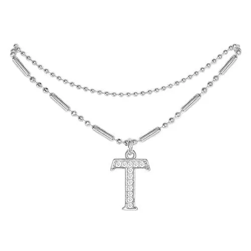 Initial Anklet Silver