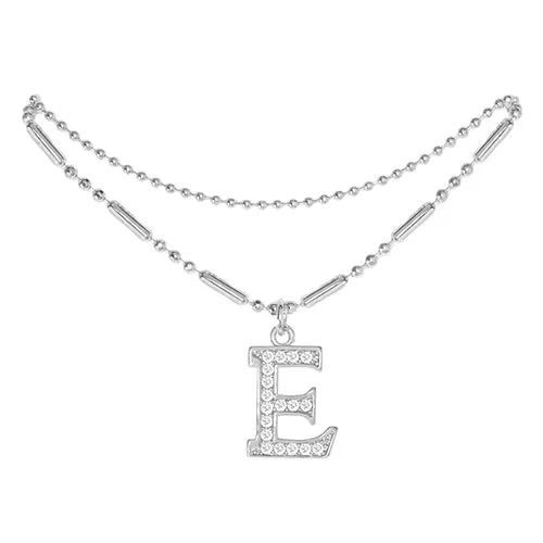 Initial Anklet Silver