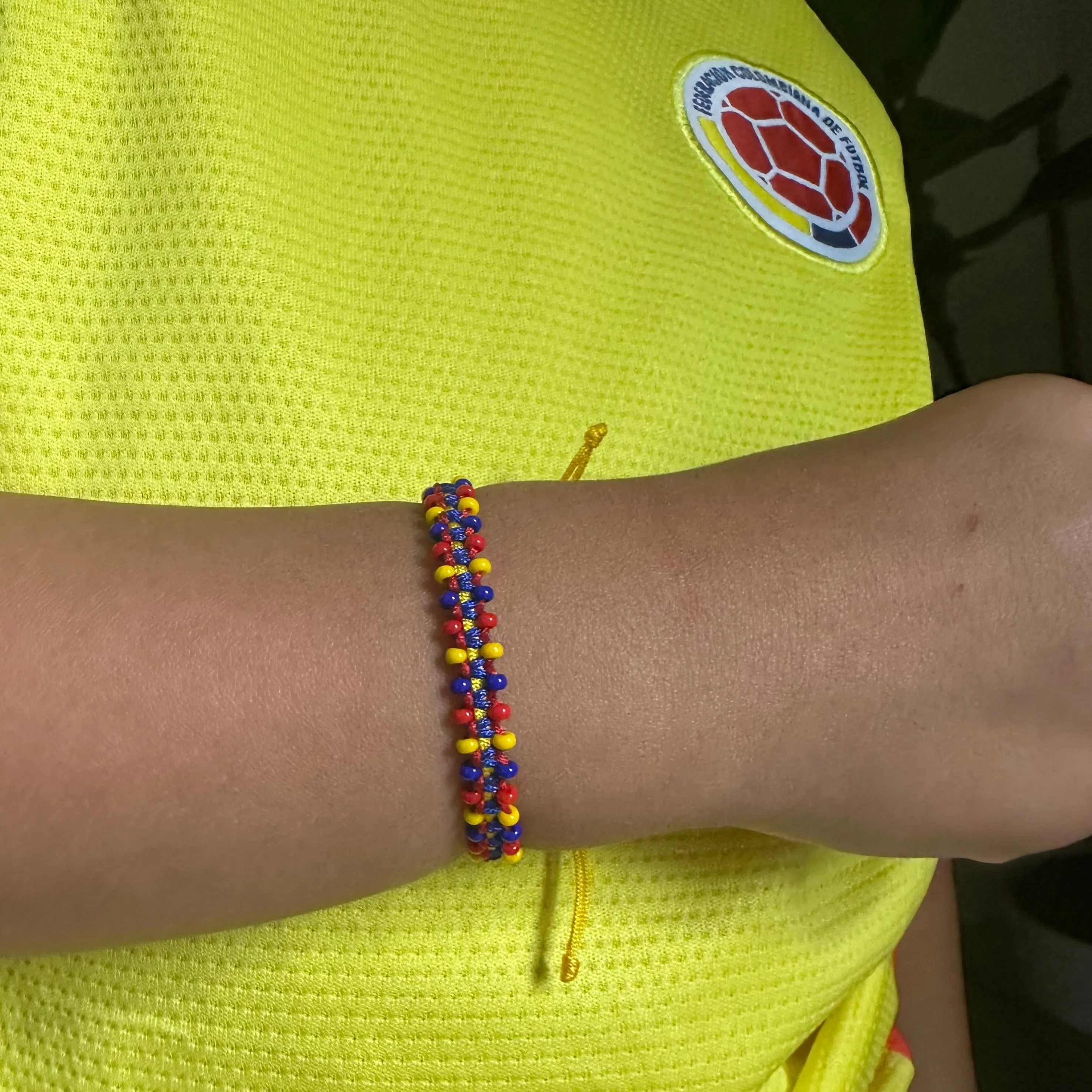 Kids Colombia Macrame Seed Bead Bracelet