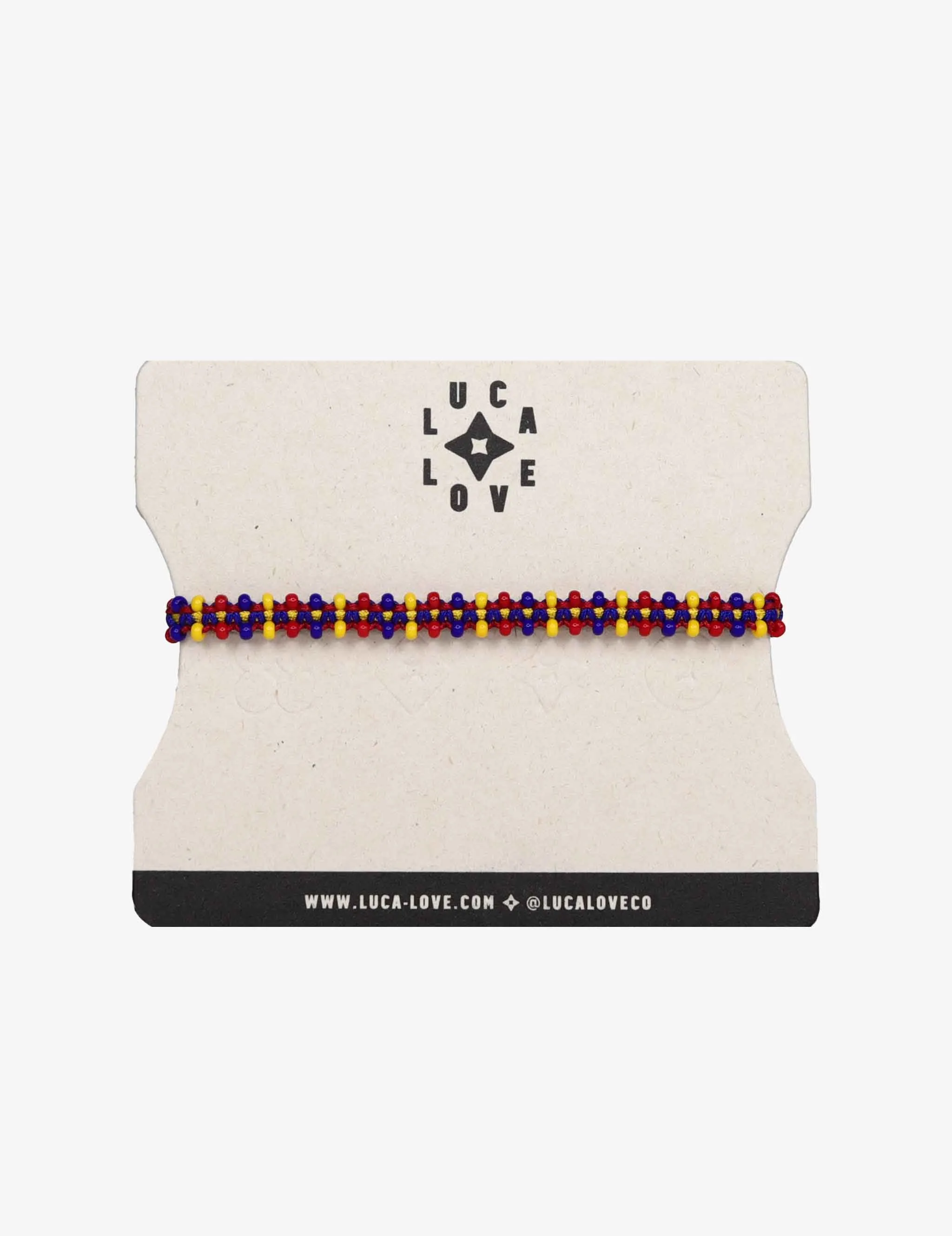 Kids Colombia Macrame Seed Bead Bracelet