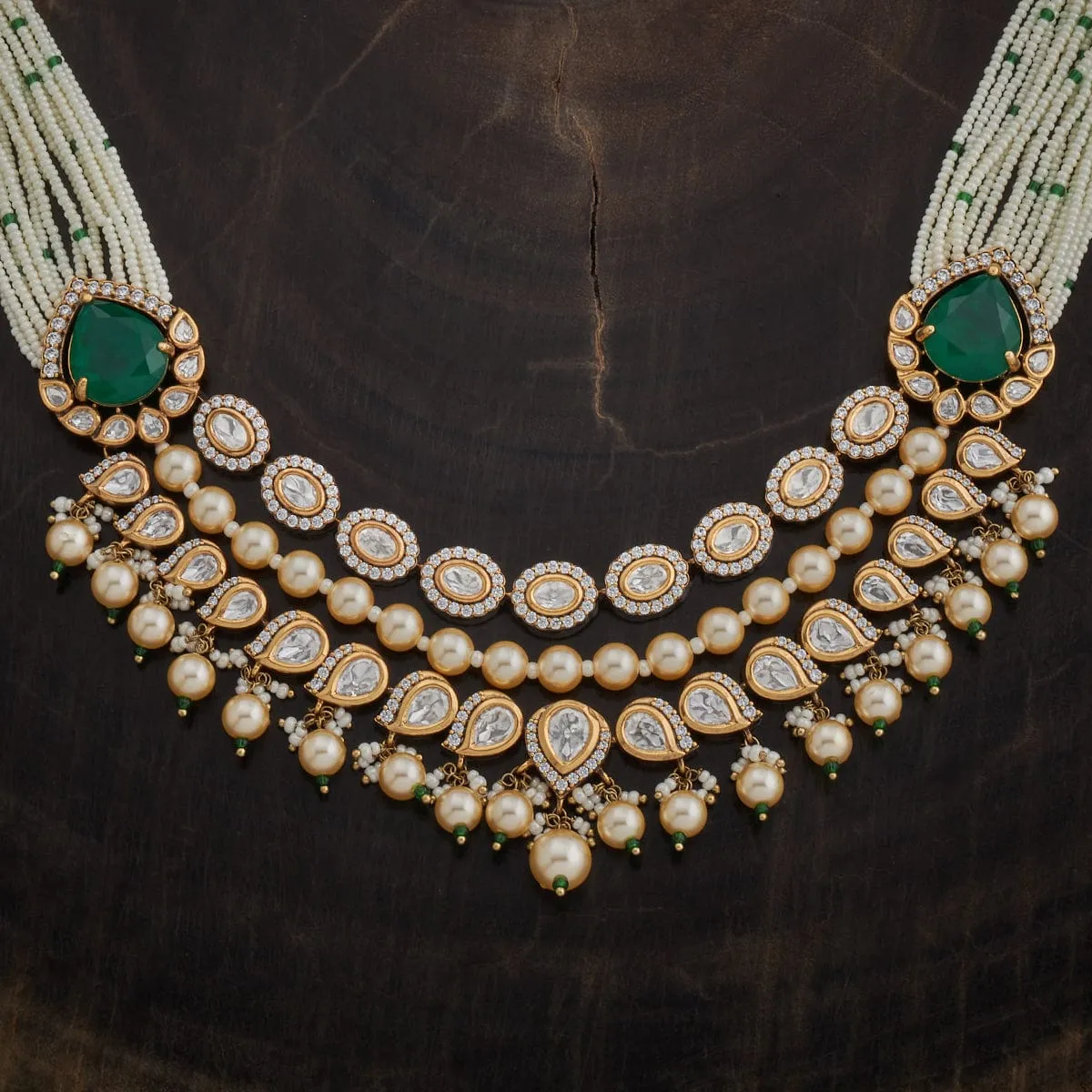 Kundan Necklace 164016