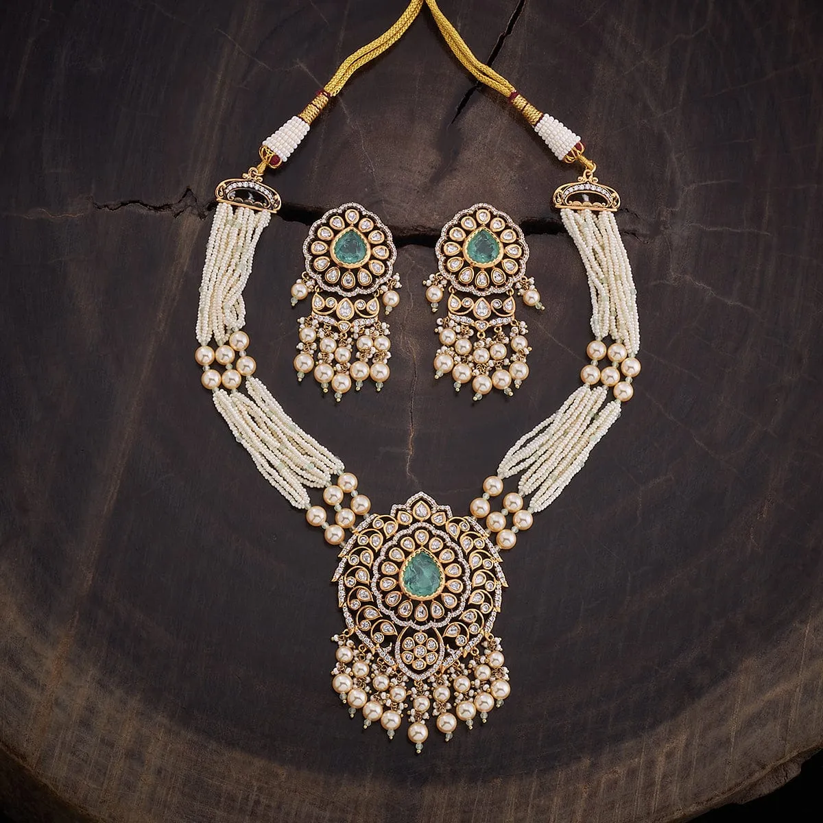 Kundan Necklace 165818