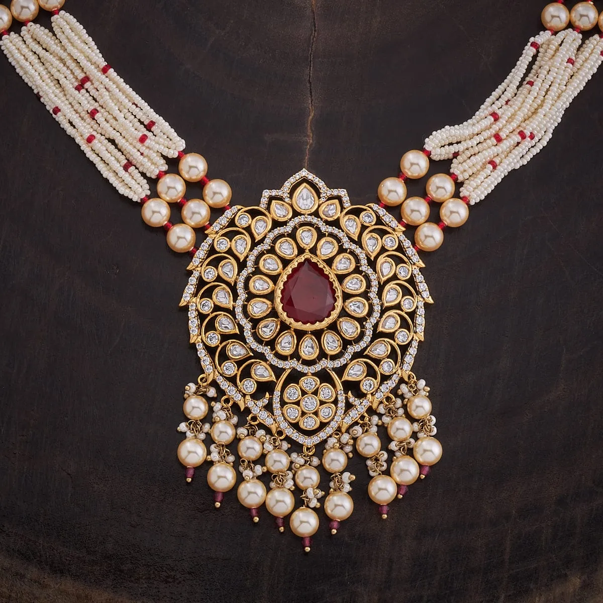 Kundan Necklace 165818