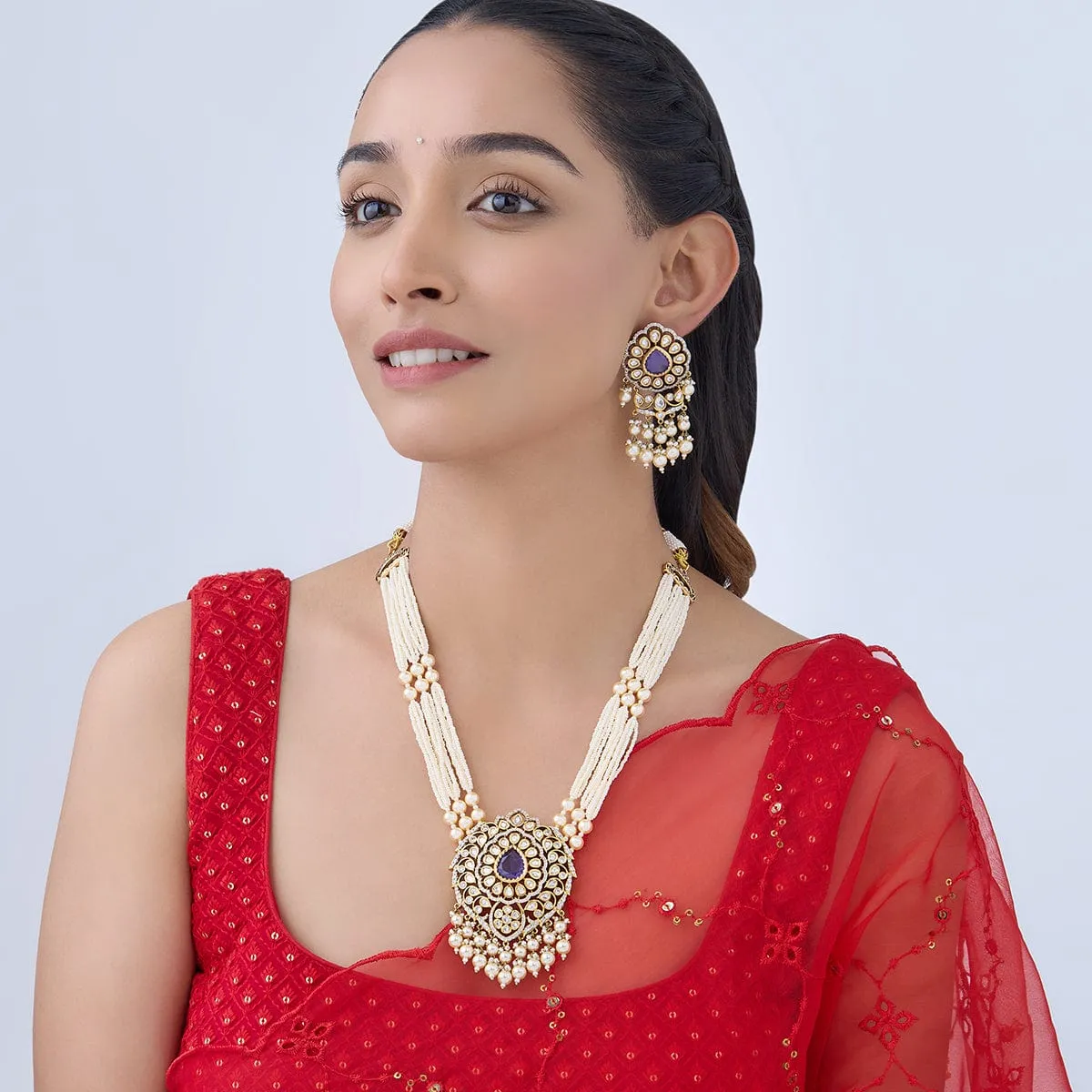 Kundan Necklace 165818