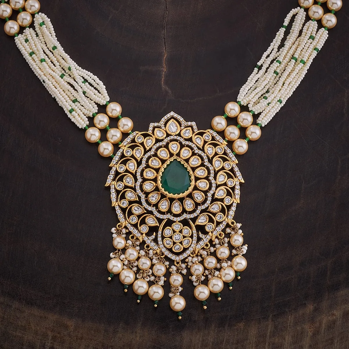 Kundan Necklace 165818