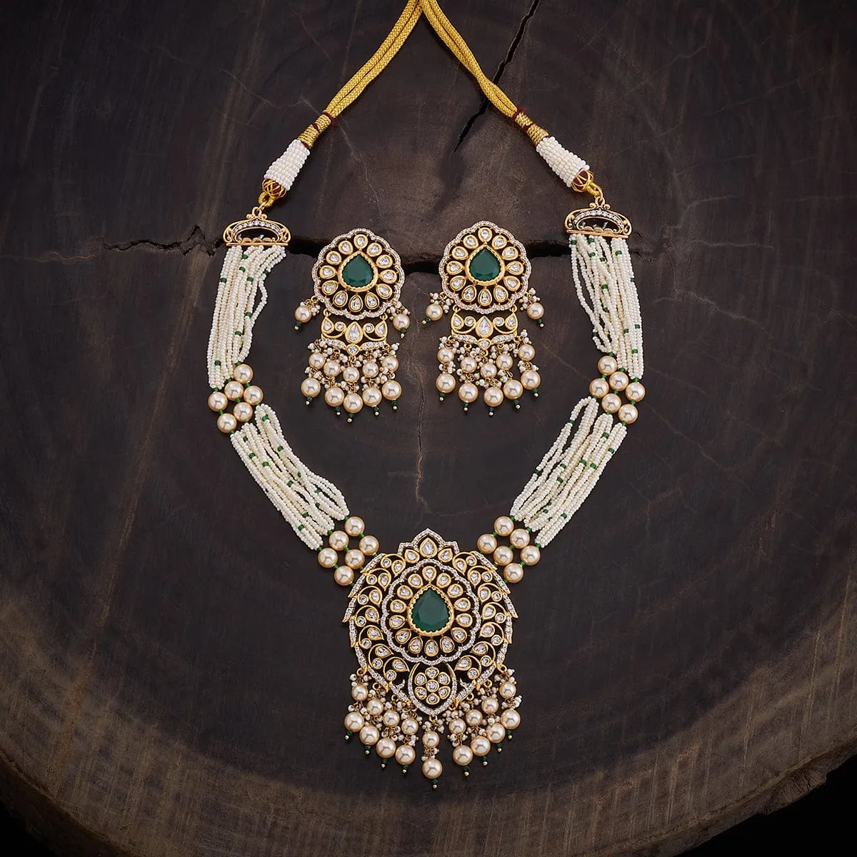 Kundan Necklace 165818