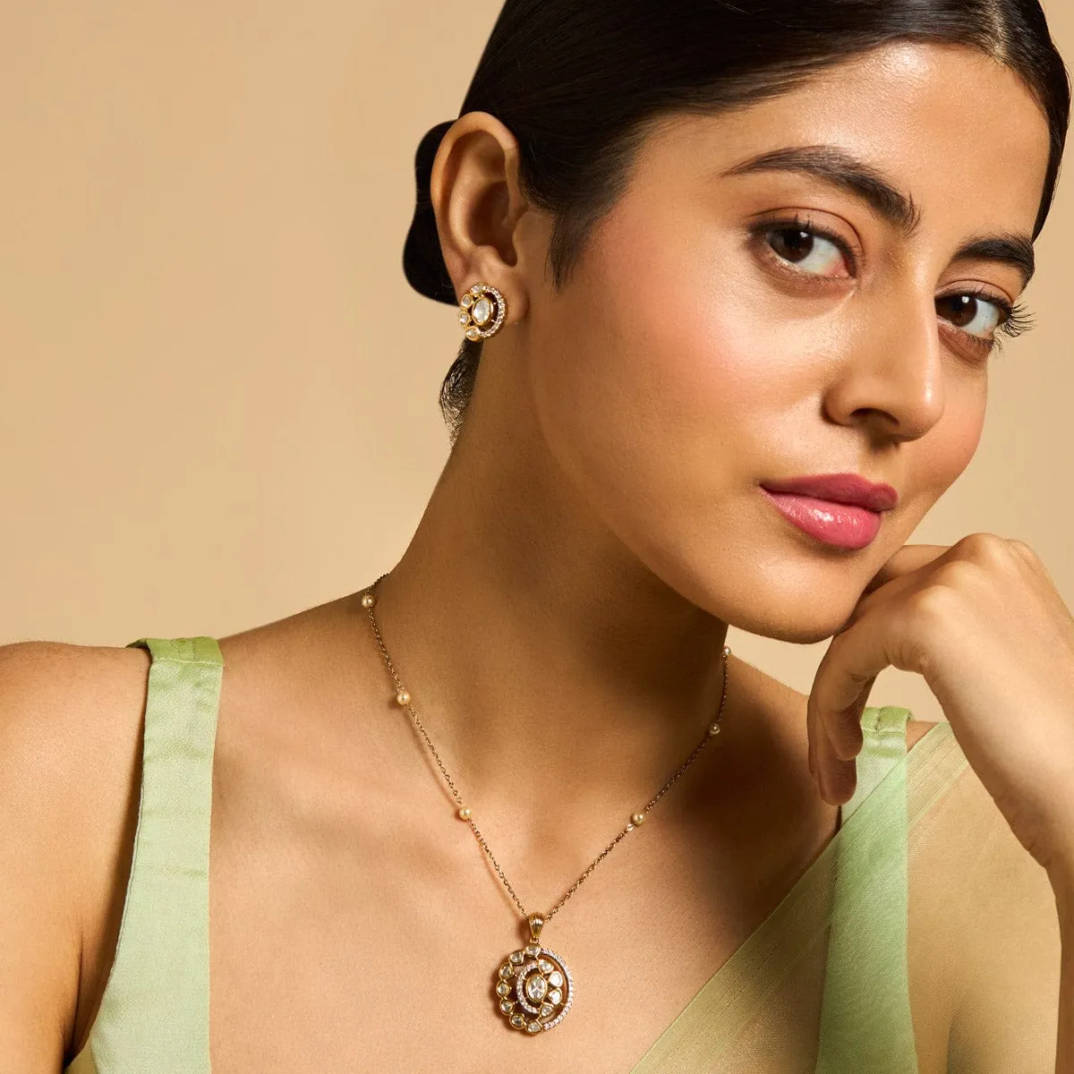 Kundan Necklace 173024
