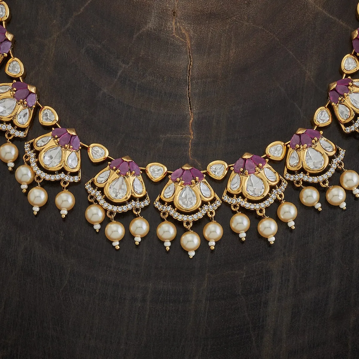 Kundan Necklace 173052