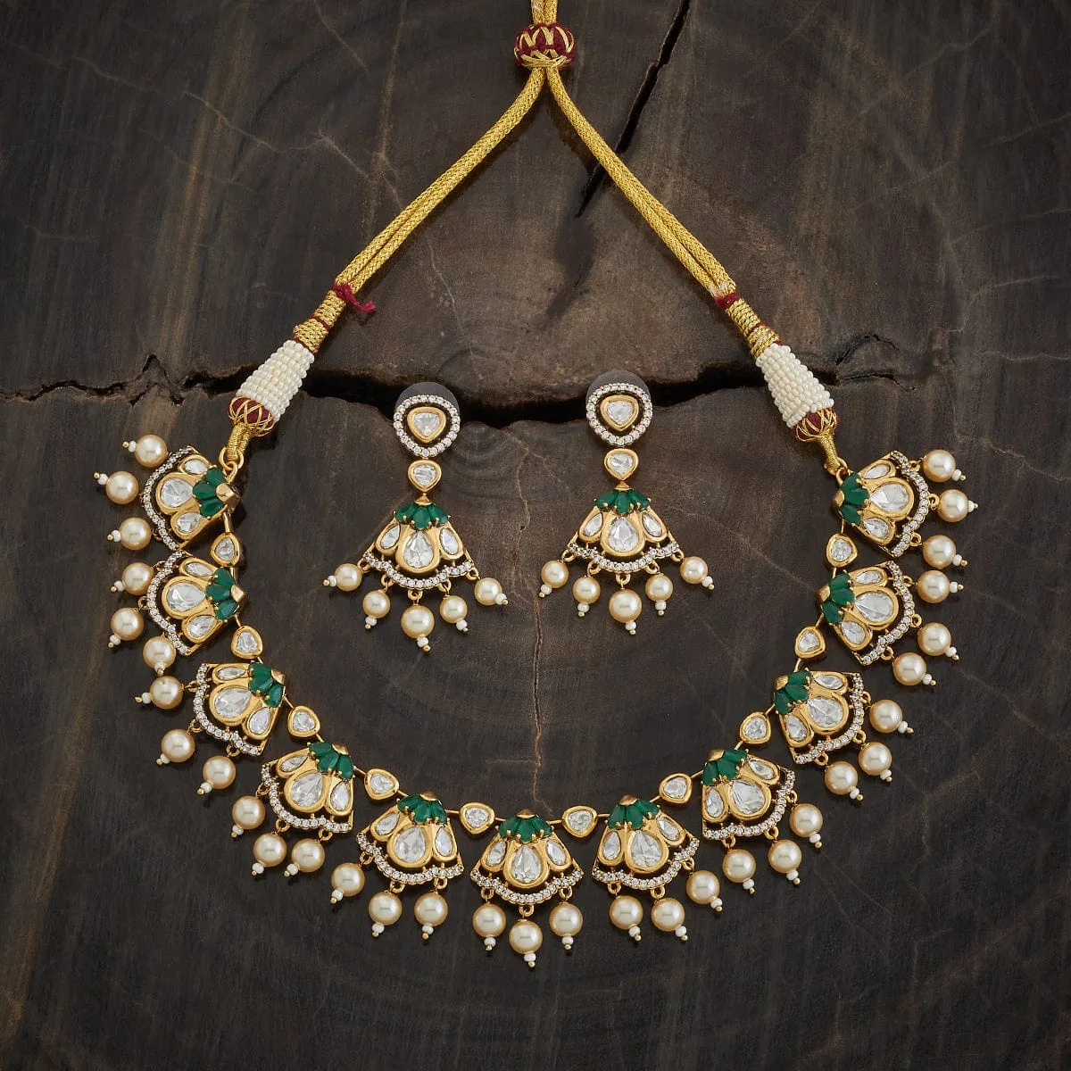 Kundan Necklace 173052